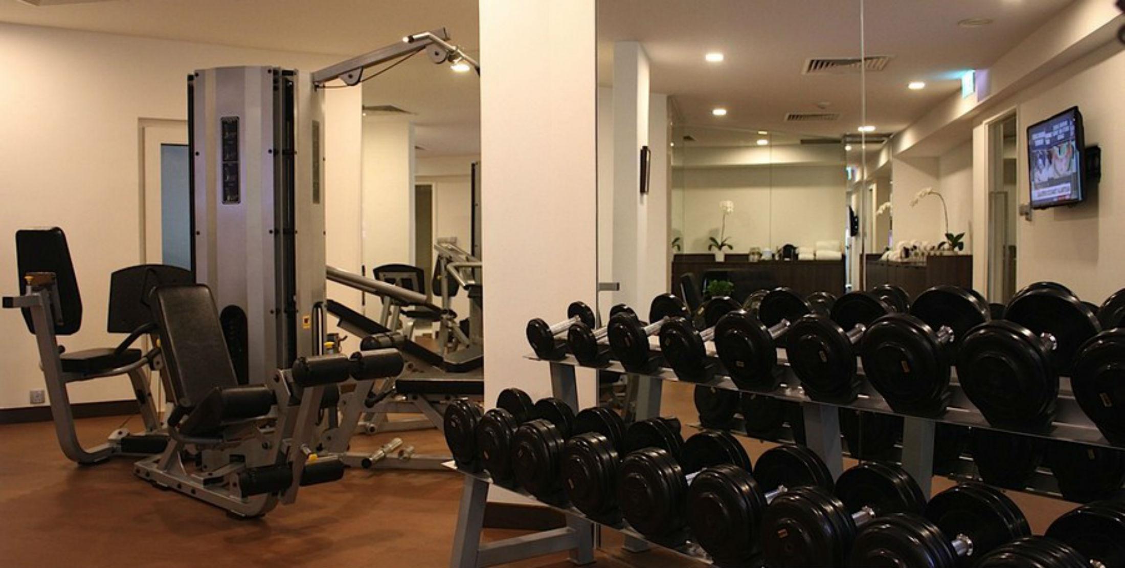 Goodwood Park Hotel  Singapur Exterior foto The gym at the hotel